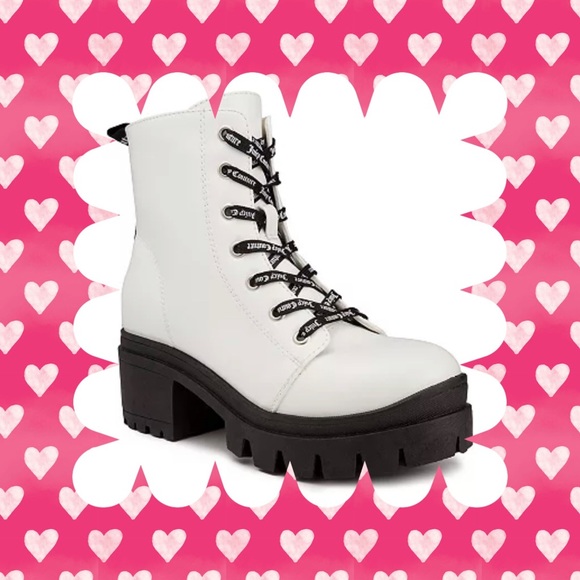 Juicy Couture Shoes - 🎉JUICY COUTURE~HIGH HEEL COMBAT BOOTS ~BRAND NEW WITH TAGS!! 💕 SIZE 7 MEDIUM